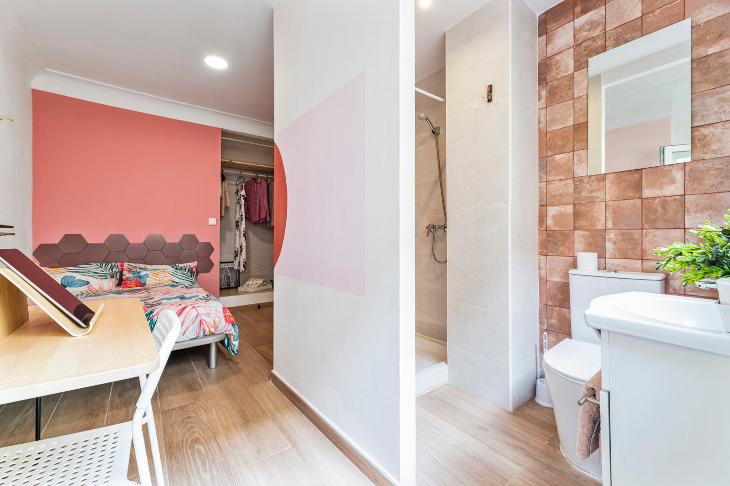 Pink Bedroom - Green Building