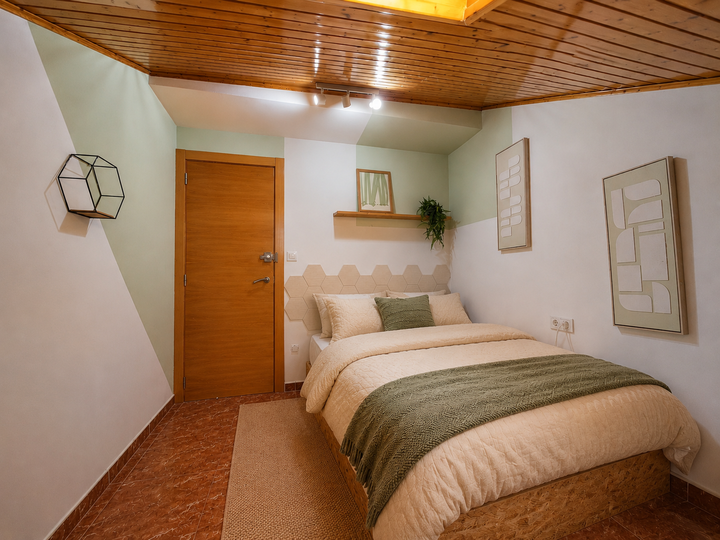 Chambre verte & bois - Green Building